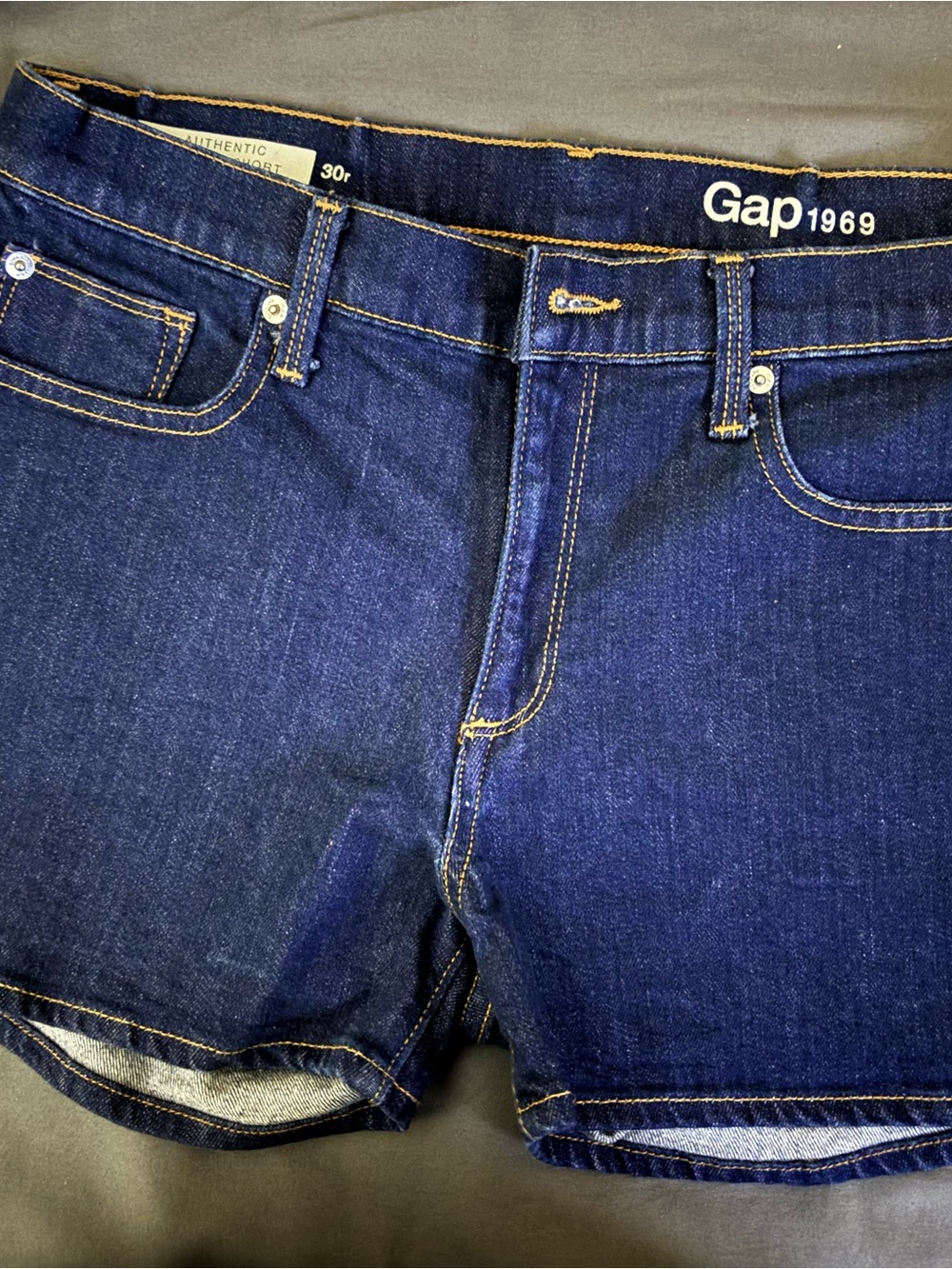 GAP 1969 Indigo Denim Jean Shorts